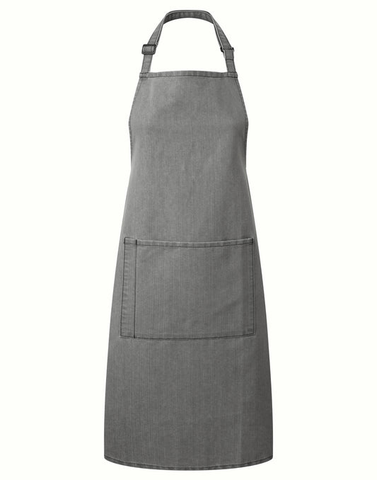 Personalised Denim Apron with Pocket